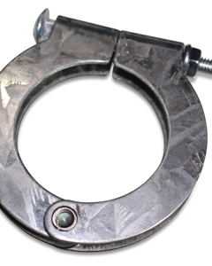 Tube clip riveted cpl. for tube d45.0